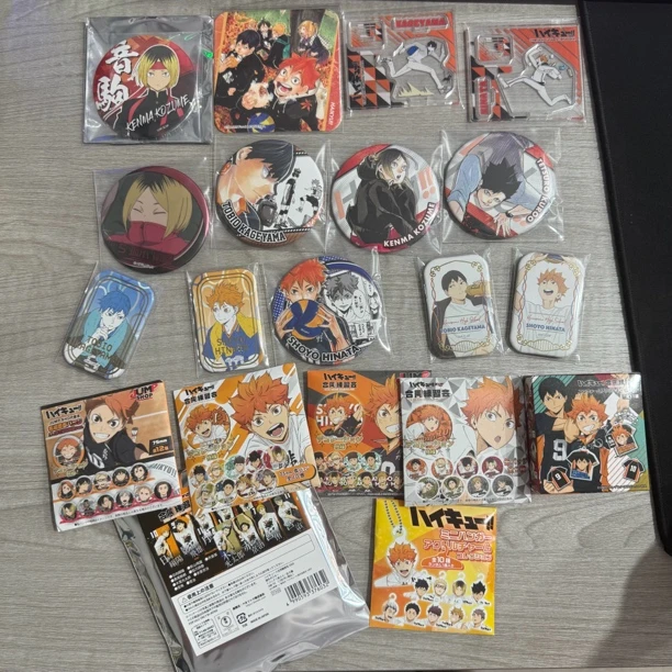 【日谷】排球少年中古转盘100发20赏含合同会徽章盲盒（默认代拆）