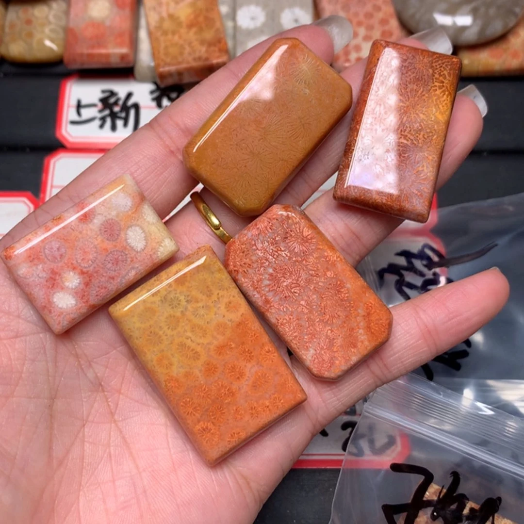 【闪购商品】硅化玉颈饰未镶嵌破***1