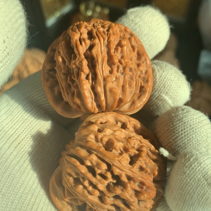 桃核把件雷**行四座楼狮子头