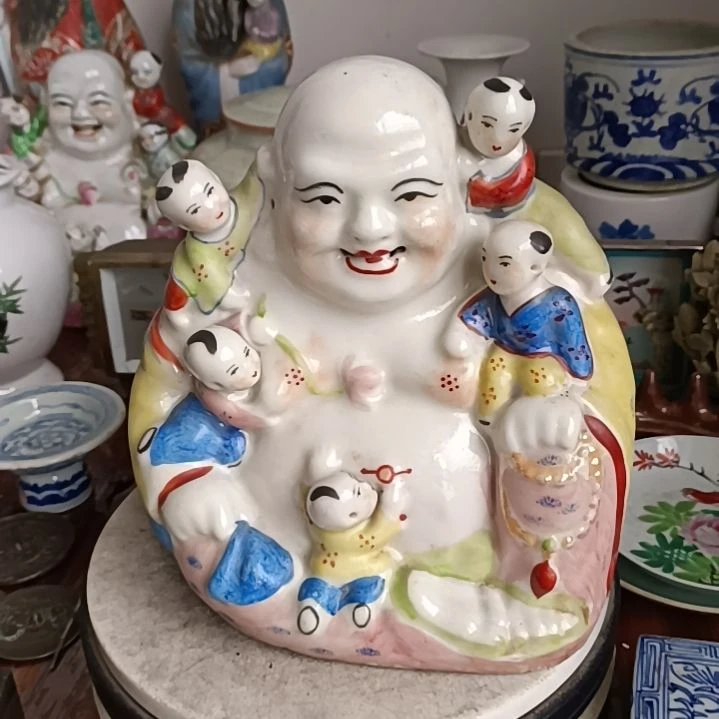 摆件粉彩陶瓷摆件粉彩陶瓷摆件