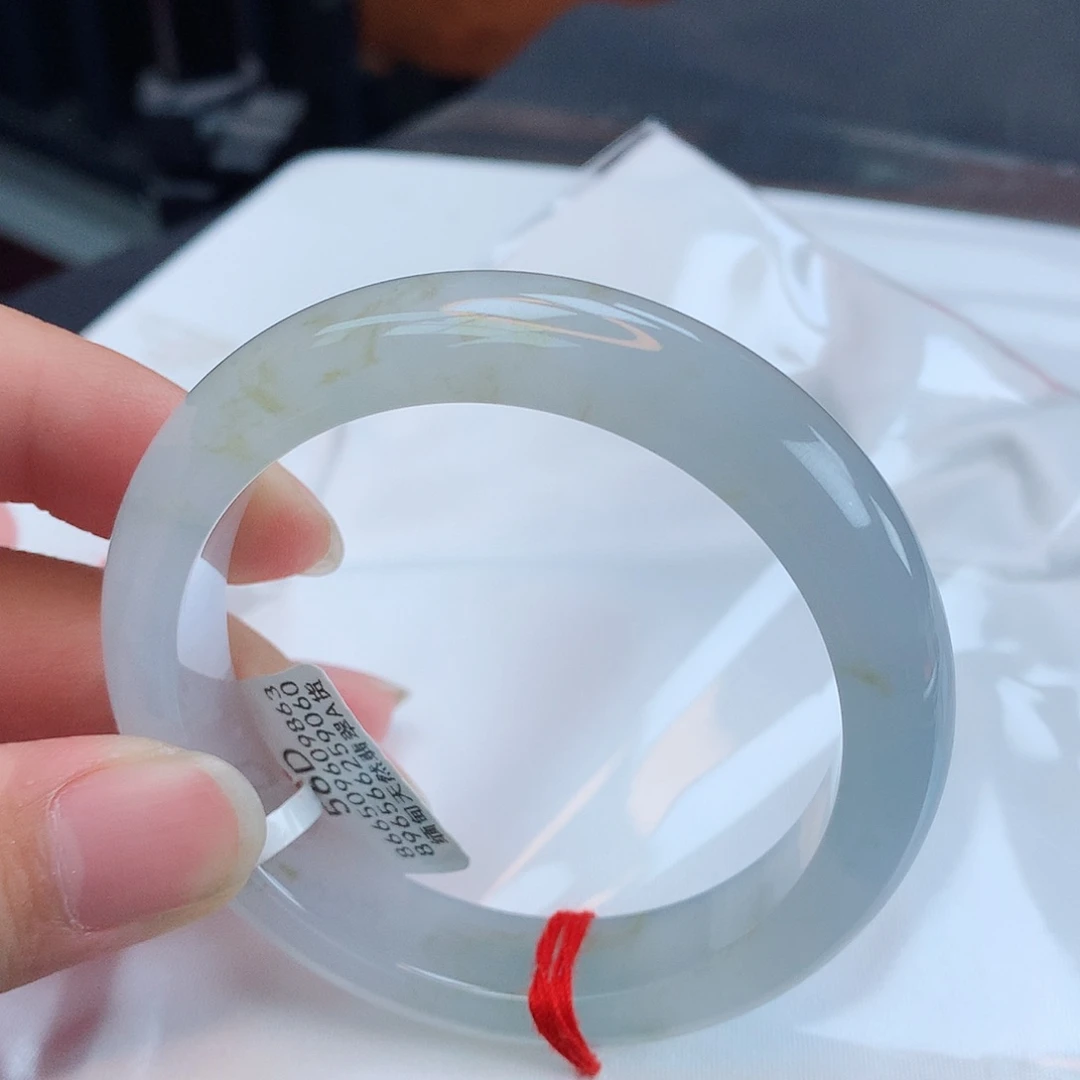 翡翠手镯未镶嵌天然缅甸翡翠A货手镯