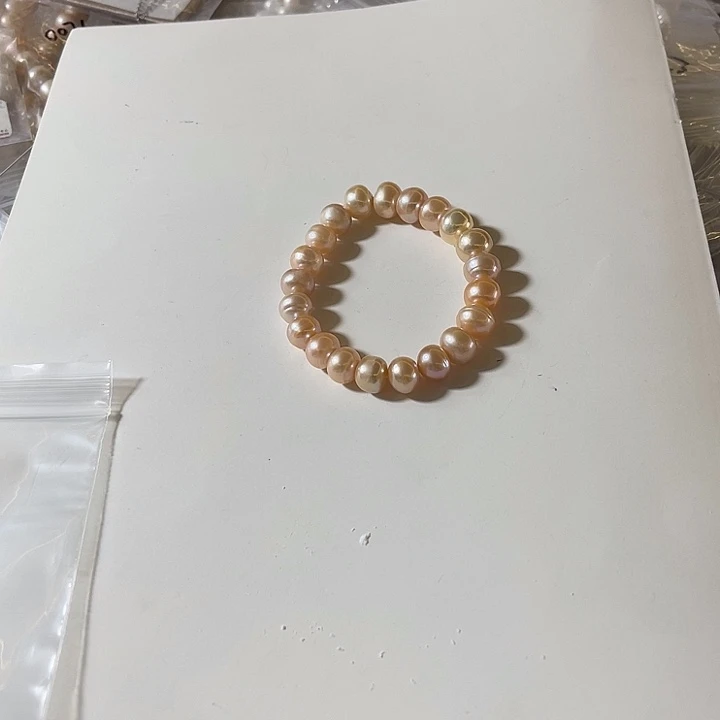 未镶嵌淡水珍珠颈饰0610