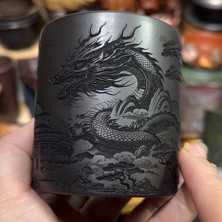 茶杯紫砂宜兴紫砂主人杯