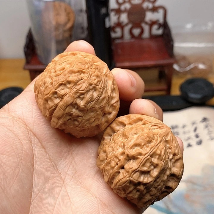 文玩核桃把件南瓜墩