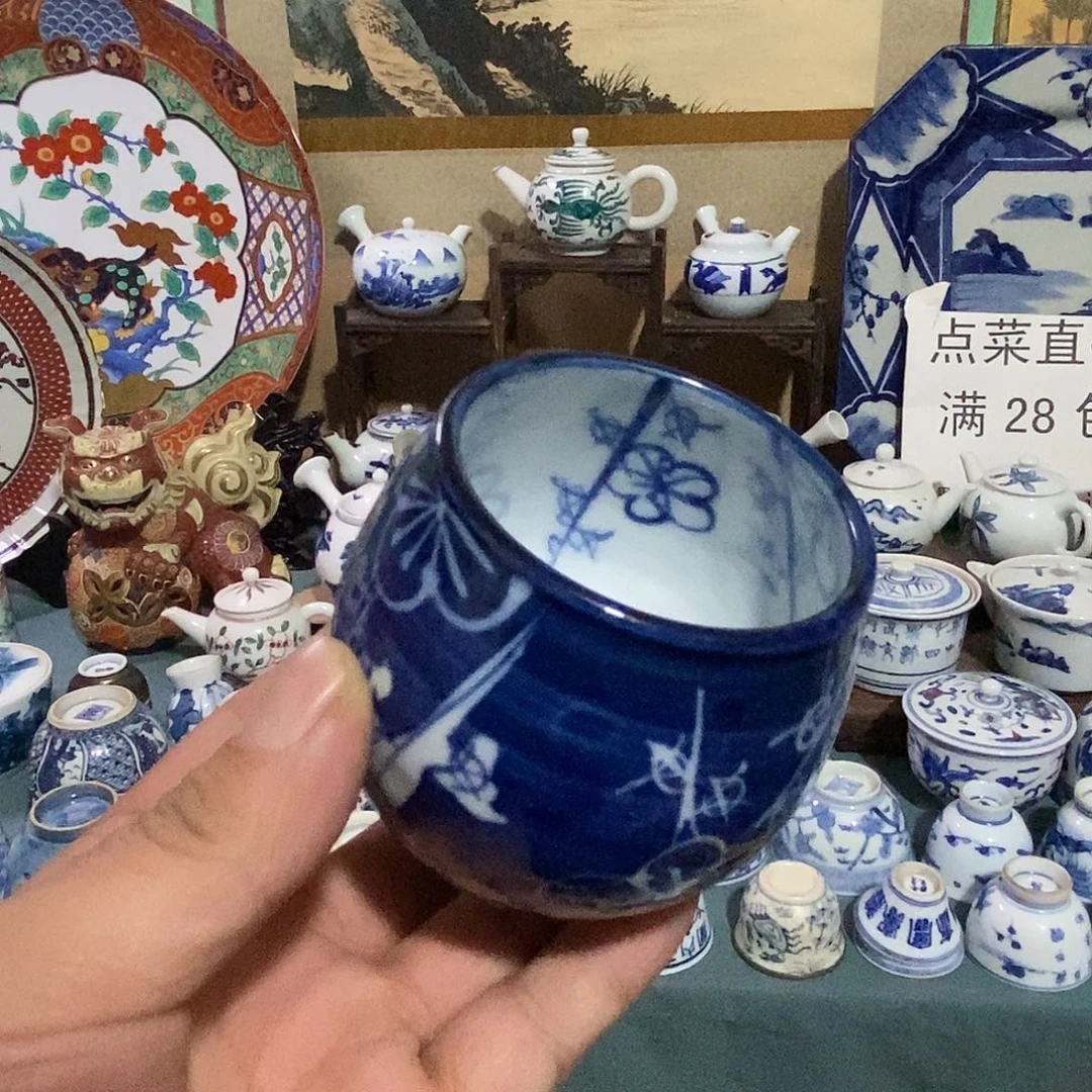 瓷片舶来瓷器满28包邮当日凑单