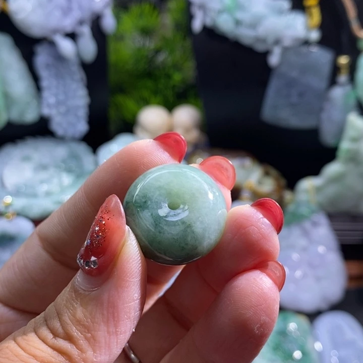 【闪购商品】颈饰未镶嵌翡翠扣子