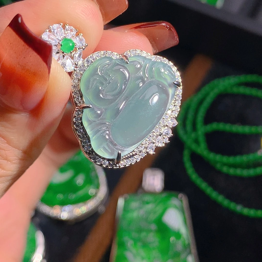 翡翠吊坠(不含链)未镶嵌