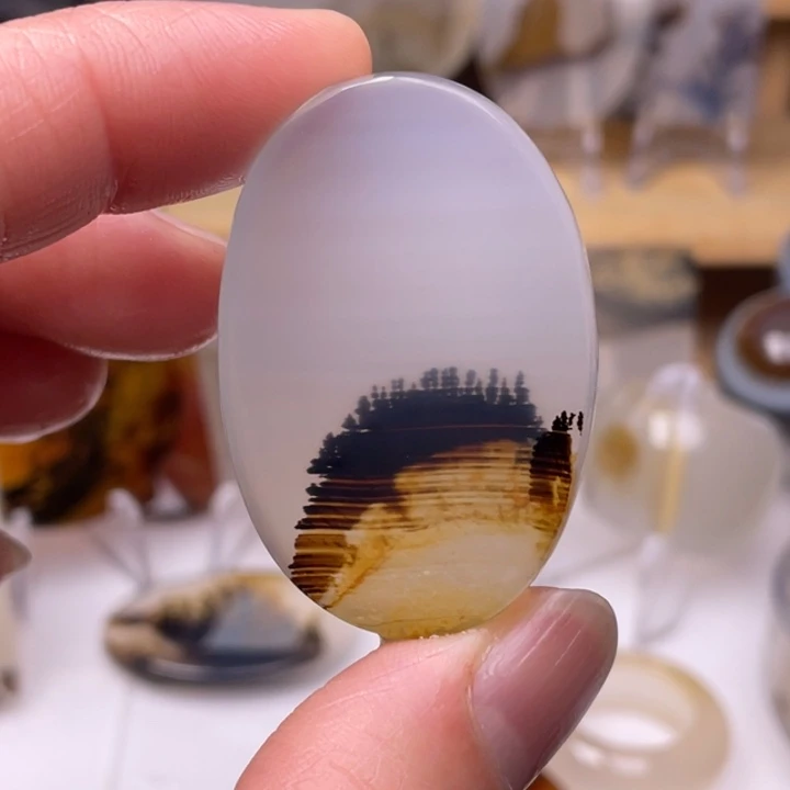 玛瑙/玉髓未镶嵌吊坠(不含链)