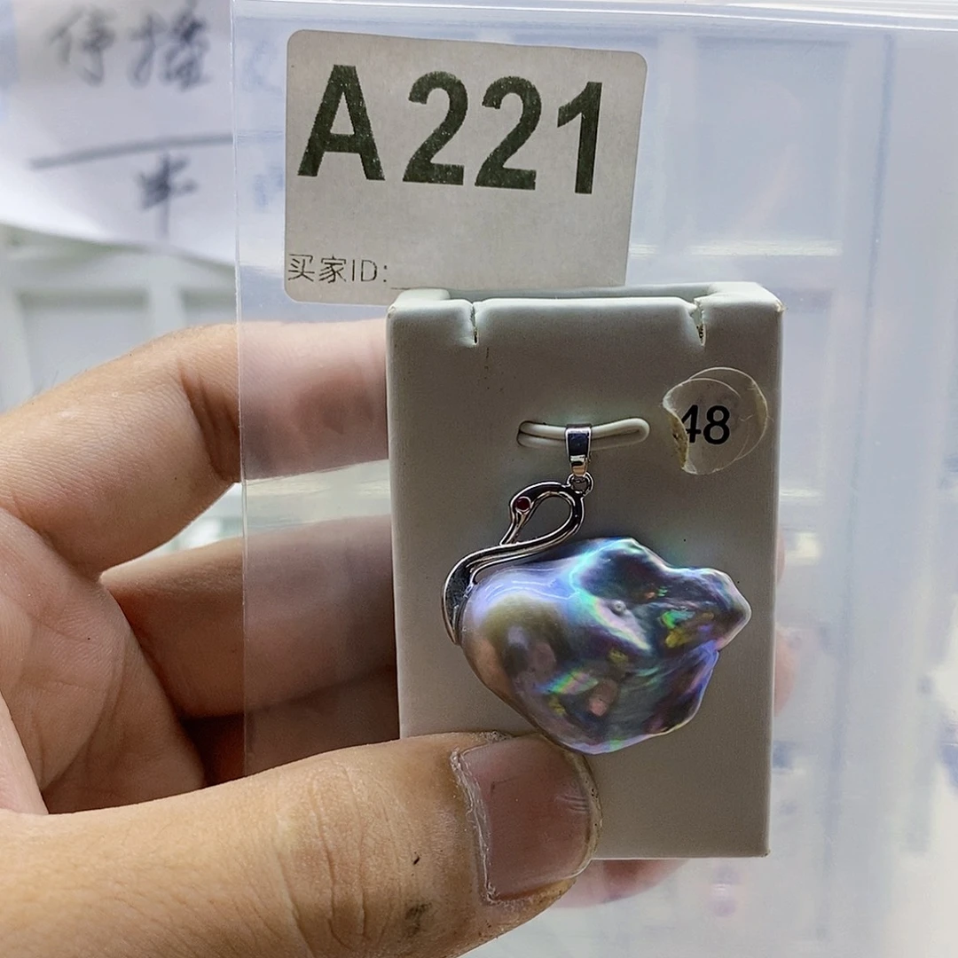 颈饰合金淡水珍珠