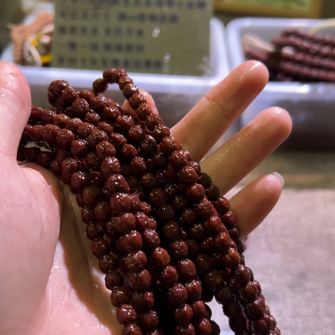 金刚菩提吊坠未清理高桩佛手小金刚108精挑去黄尺寸4-5-6-7