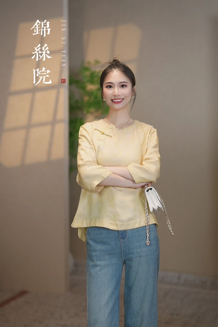 锦丝院【玉玺】新中式轻奢百搭夏季时尚国风上衣SYC67181292