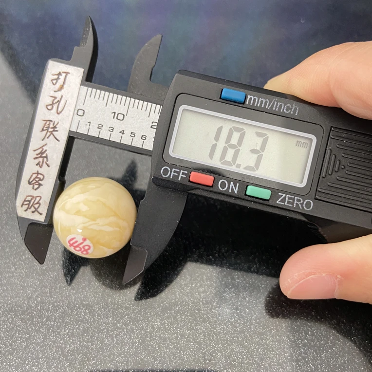 天然原矿琥珀蜜蜡圆珠18.3