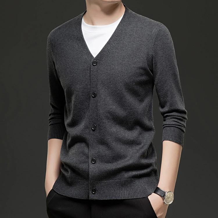 【阿拉善羊绒馆】澳洲新款羊毛男士毛衣秋冬潮流爆款长袖保暖百搭