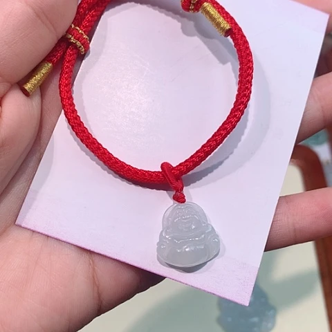 颈饰未镶嵌翡翠佛公