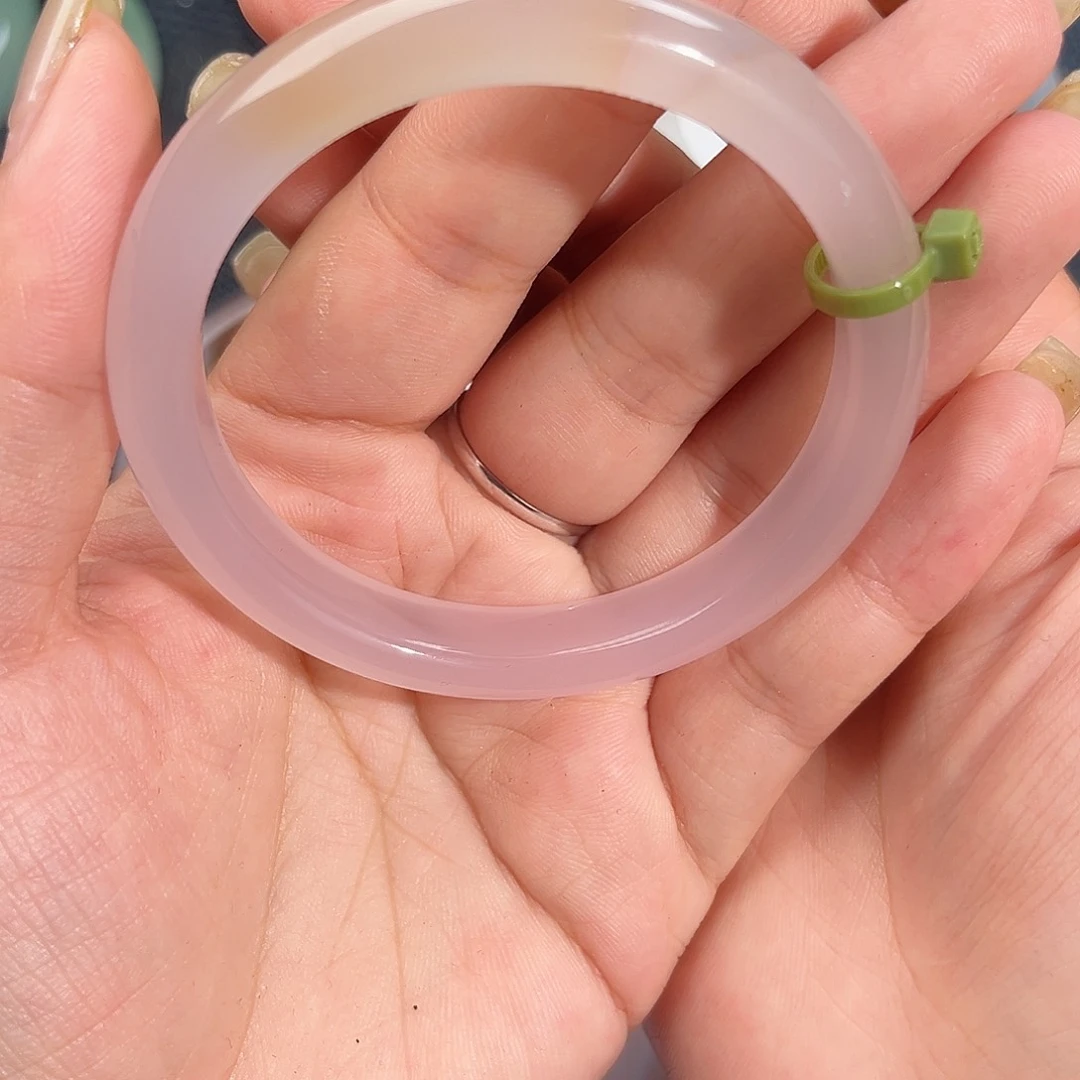 石英岩玉手镯未镶嵌19号 54