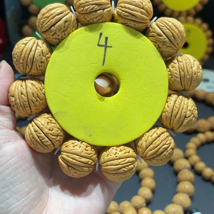 醒***你桃核手串27尺寸巨无霸