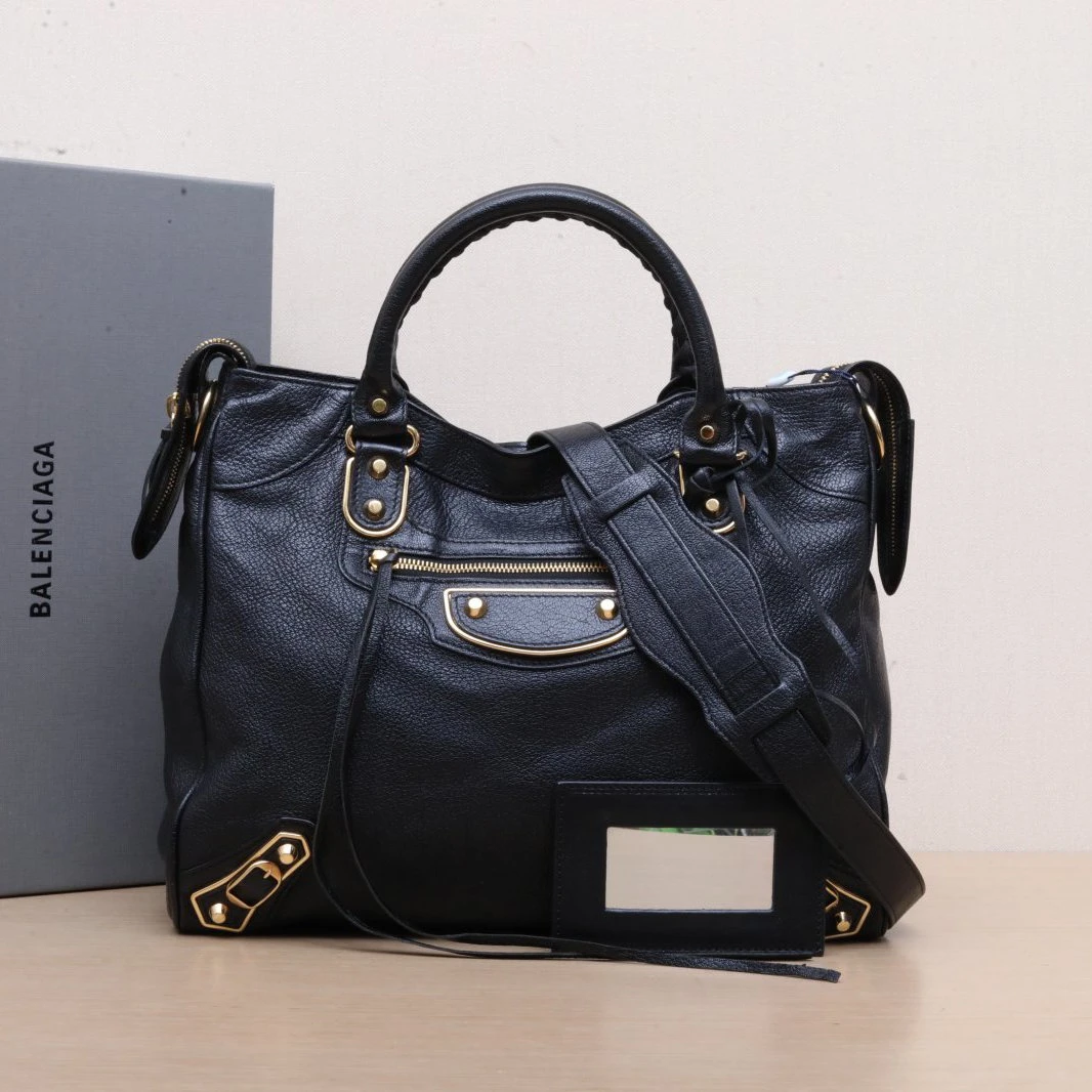 99新 Balenciaga/巴黎世家 【娇】34 机车单肩包 P225684587