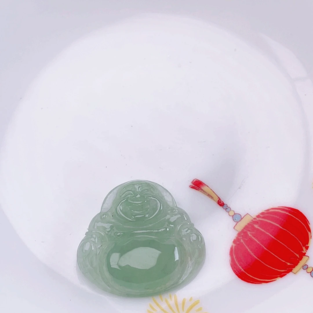 翡翠未镶嵌项链天然翡翠佛公