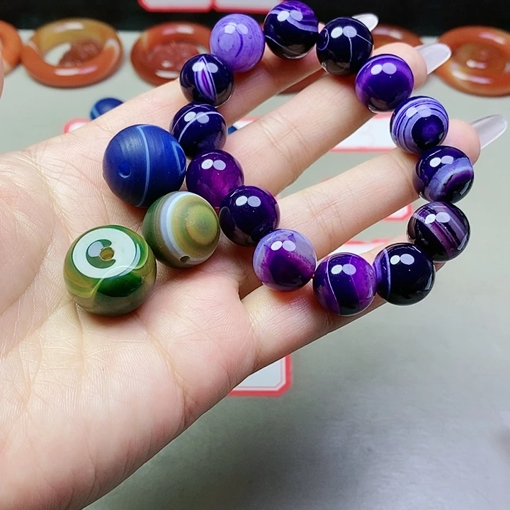 玛瑙/玉髓吊坠(不含链)未镶嵌放*仔