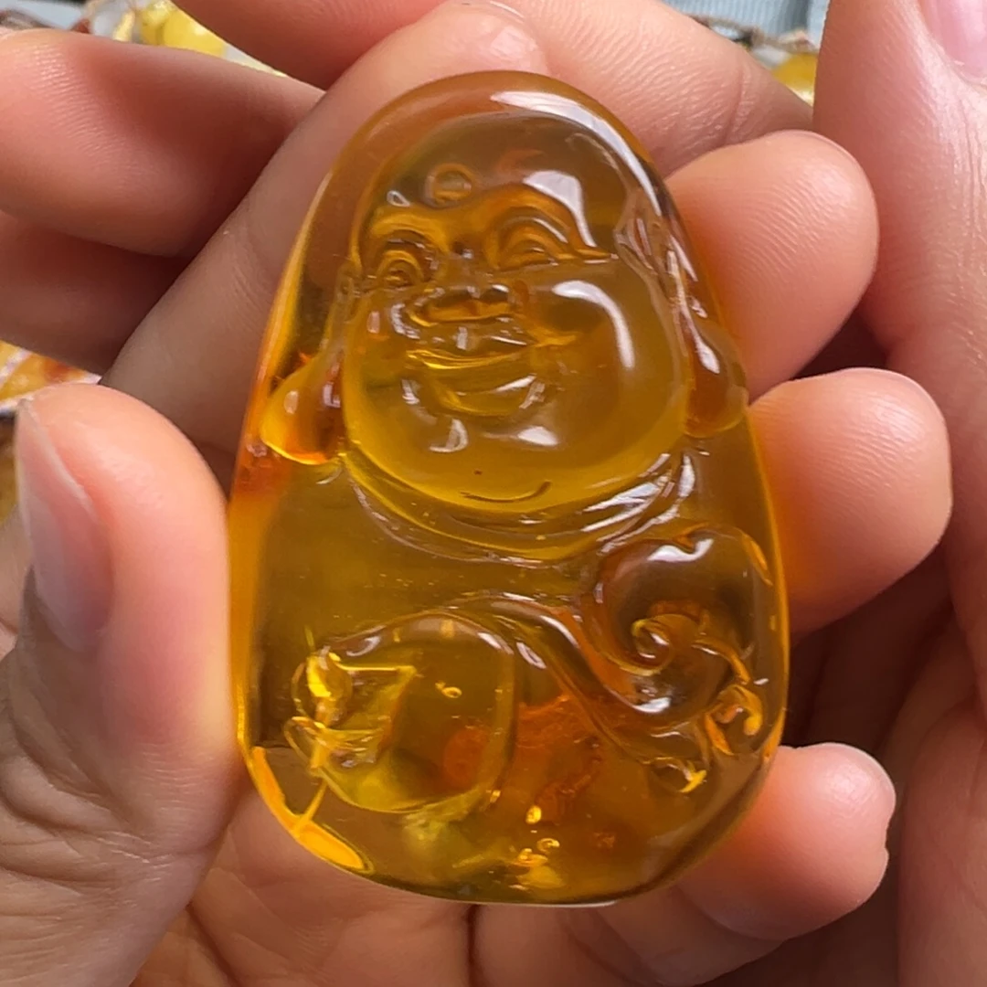 琥珀未镶嵌裸石微瑕