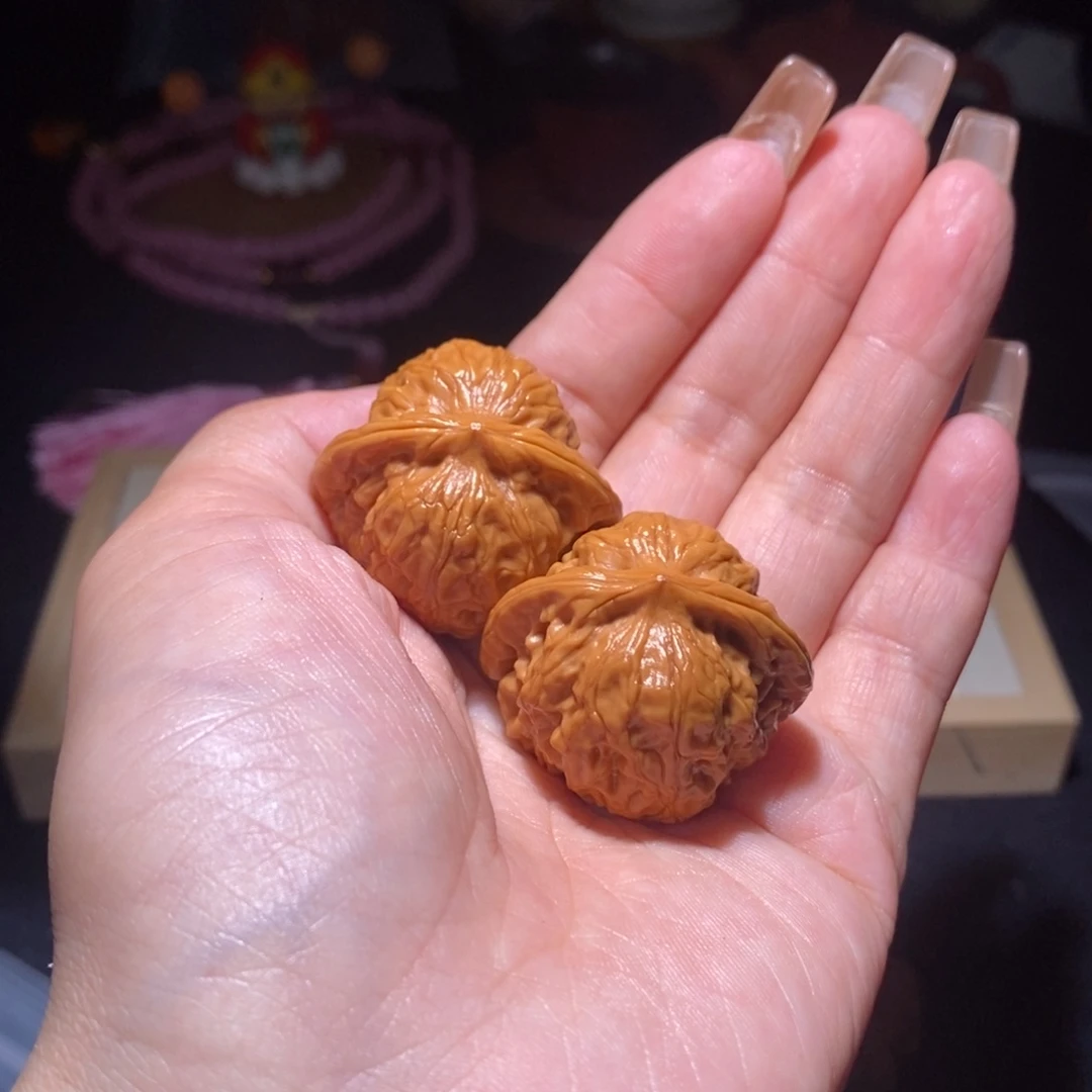 文玩核桃吊坠凤凰山36