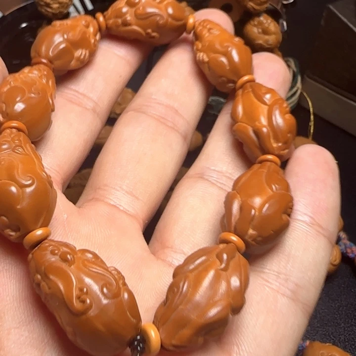 橄榄核手串/手链皮秀