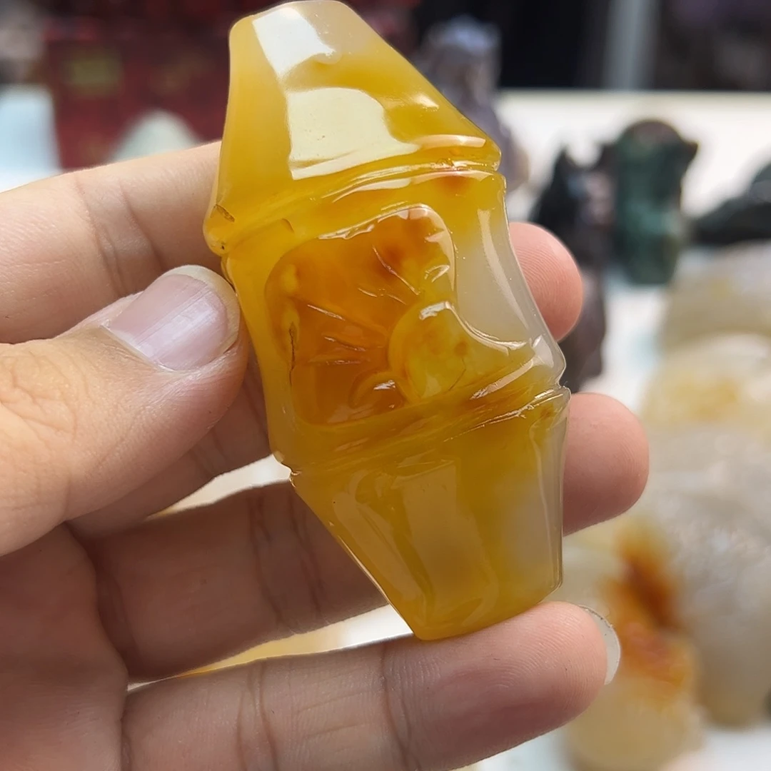 玛瑙/玉髓合金颈饰