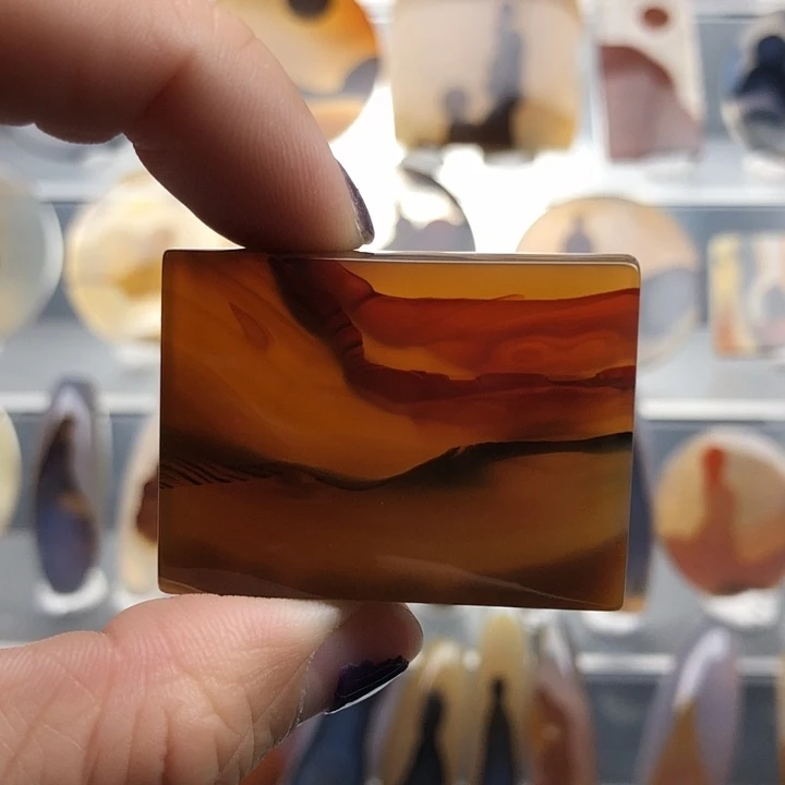 玛瑙/玉髓未镶嵌颈饰68