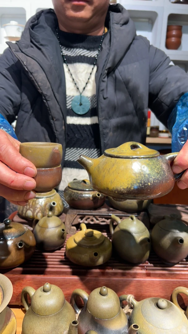 荣昌陶柴烧石瓢加品杯
