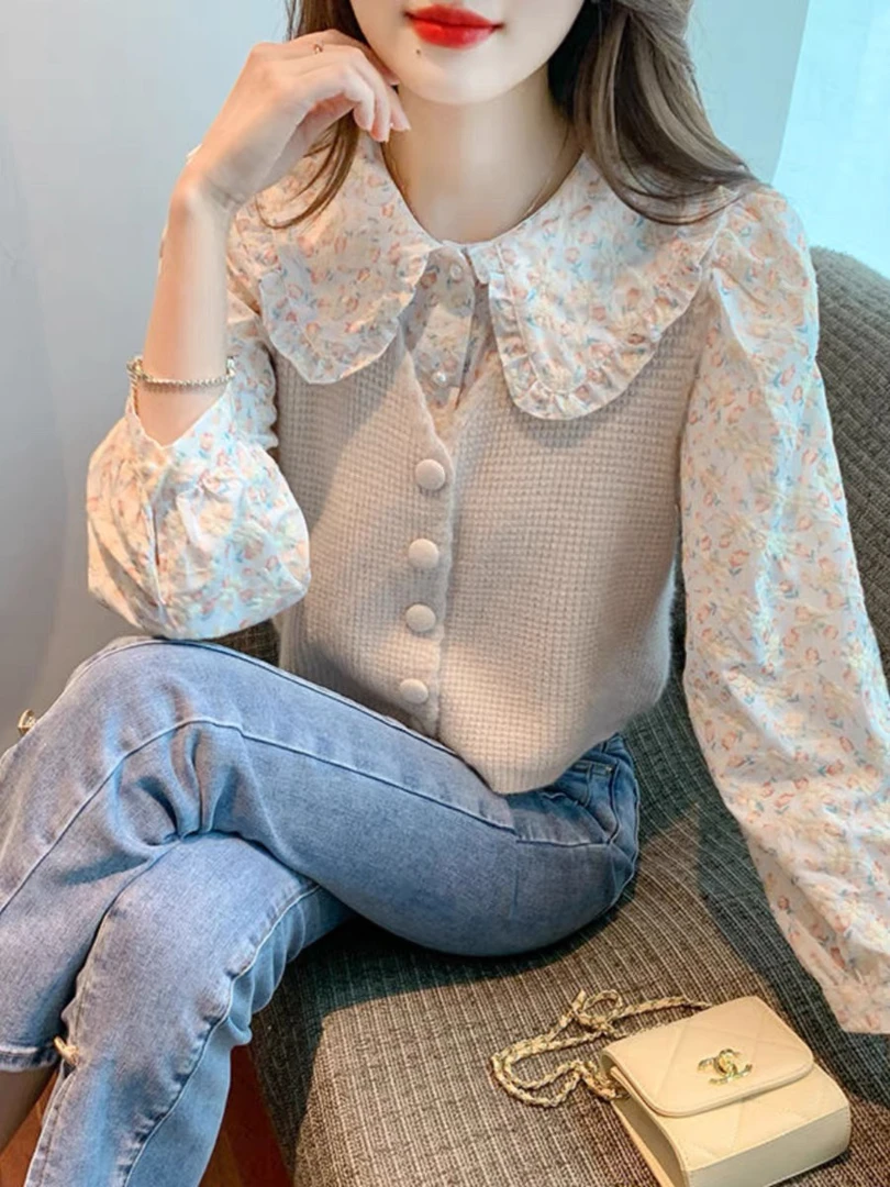 直播专用美美家新款韩版衬衫