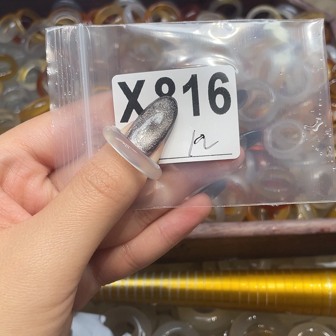 玛瑙/玉髓未镶嵌戒指816