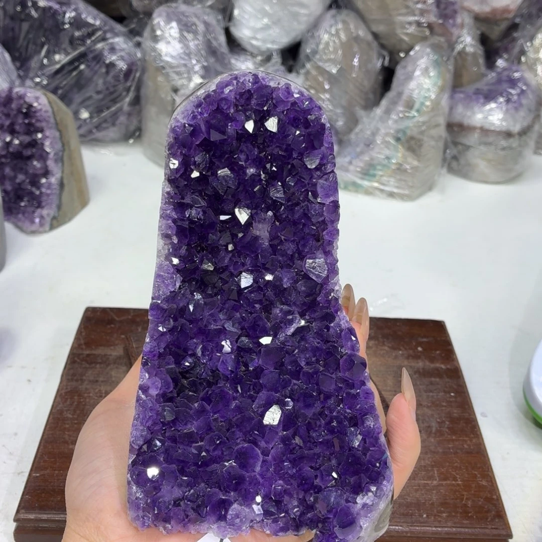 未镶嵌眼镜紫晶水晶