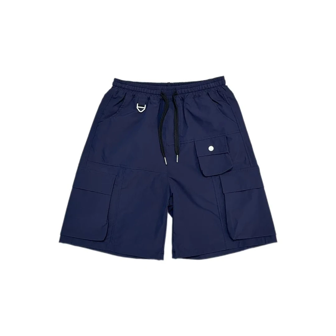 [NW]蓝色小字母侧口袋五分潮流洋气夏季儿童工装短裤(夏日炎炎)