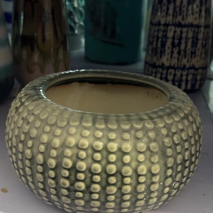 陶瓷浮雕多肉花盆