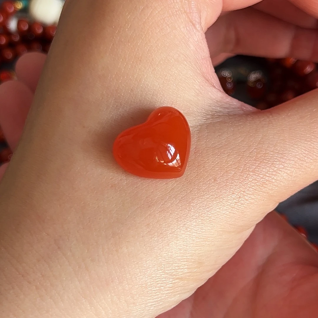 南红玛瑙原矿吊坠未镶嵌