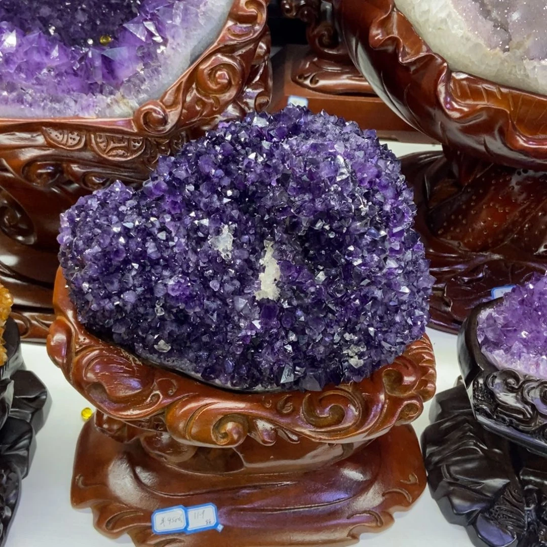 紫晶大型摆件（非配饰）未镶嵌琪