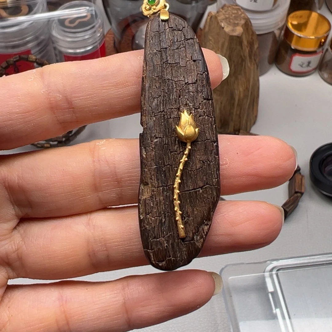 沉香沉香碎屑莱特土沉沉水 5.36g