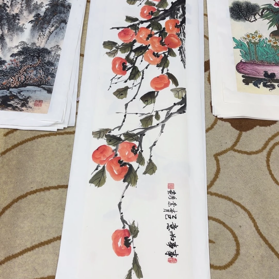 国画国画张叶秀老师作品刘