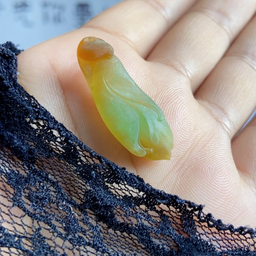 【闪购商品】未镶嵌定制翡翠玉兰花