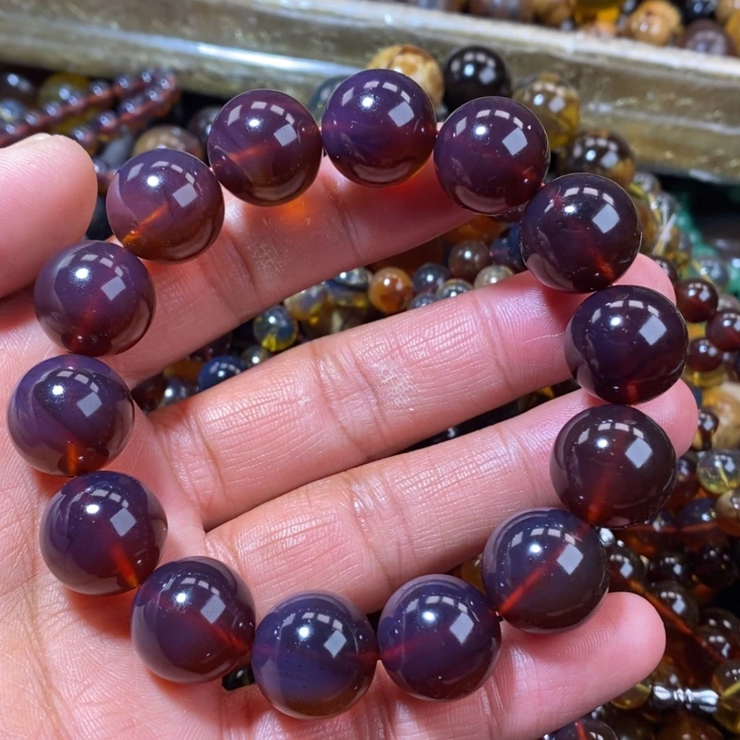 琥珀手链未镶嵌黎*