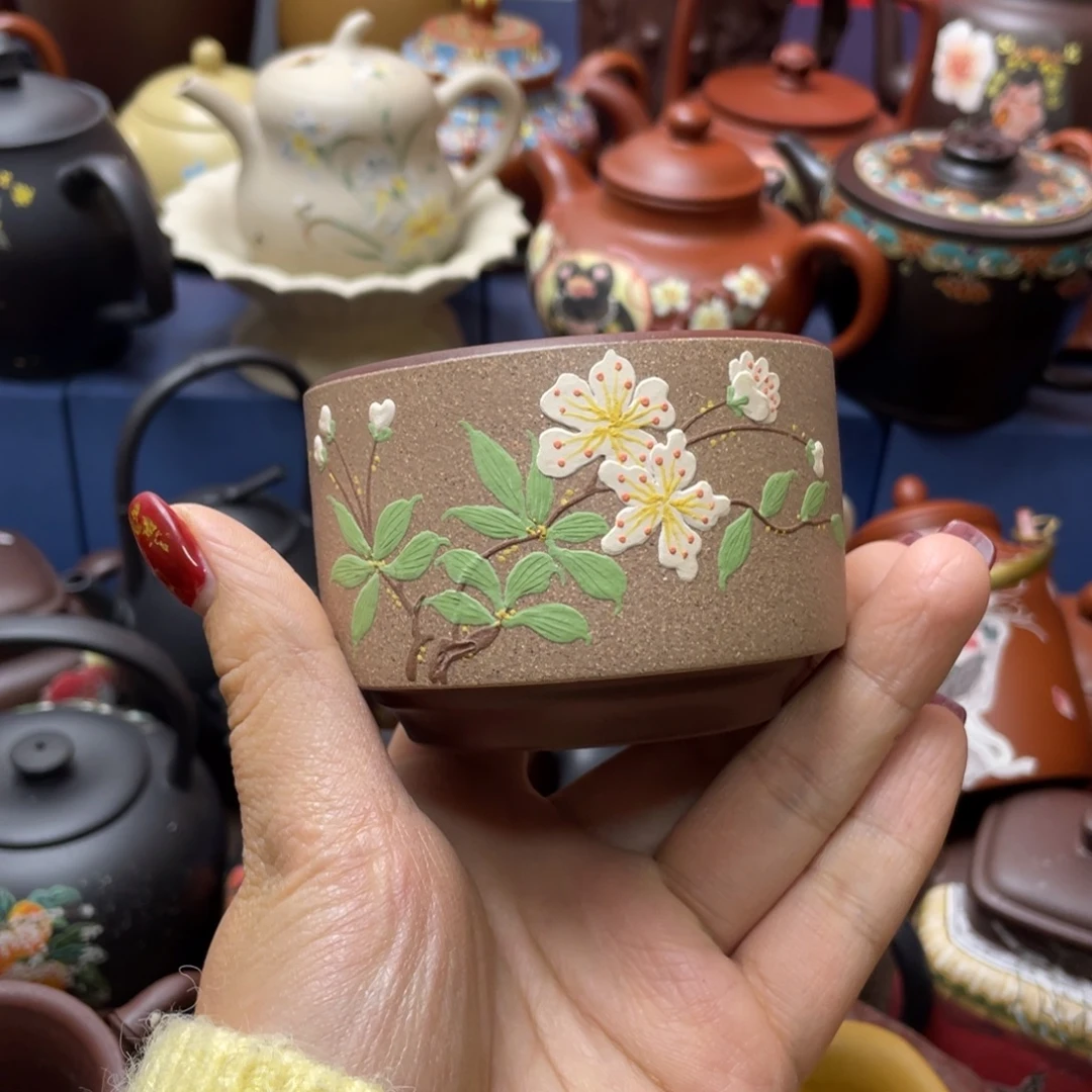 茶杯紫砂紫砂主人杯130cc