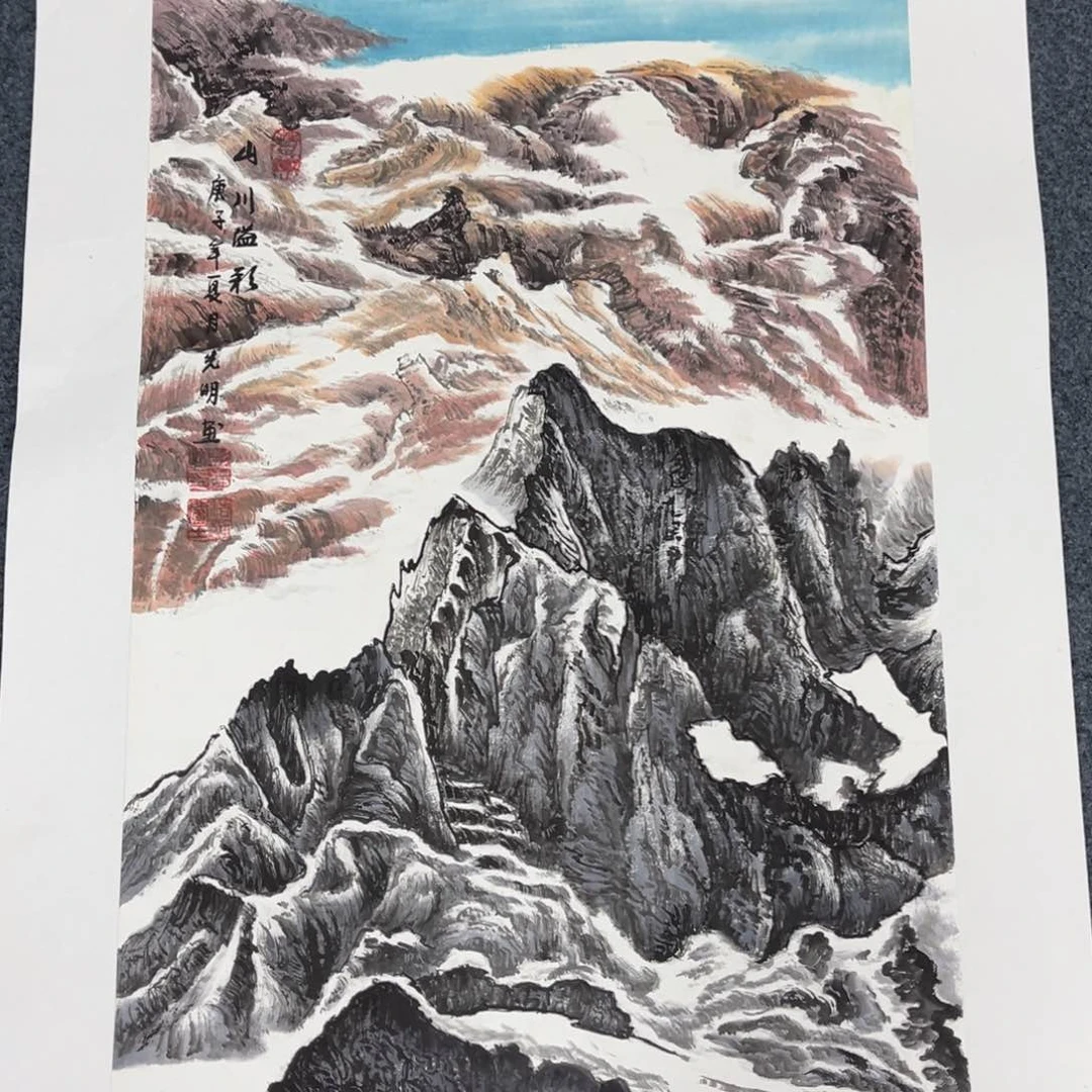 国画绘画手绘作品