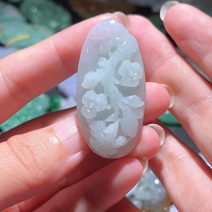 颈饰未镶嵌翡翠天