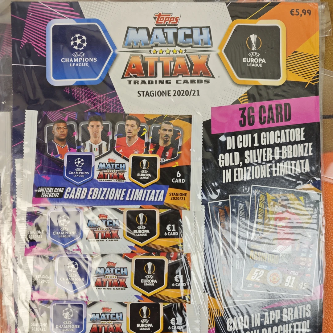 2020/21 topps match attax multipacks