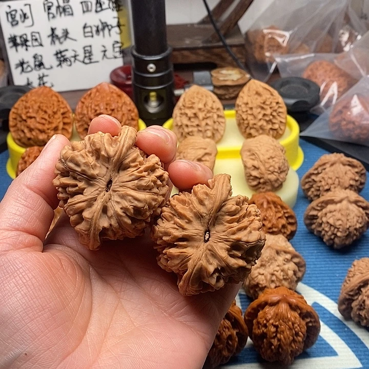 不***机吊坠文玩核桃大官帽