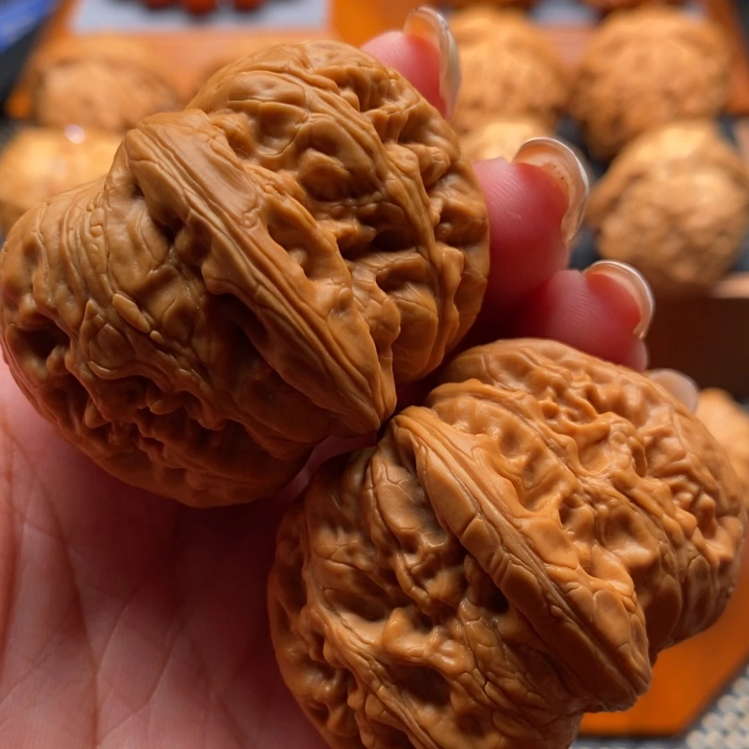 把件文玩核桃46尺平谷元宝