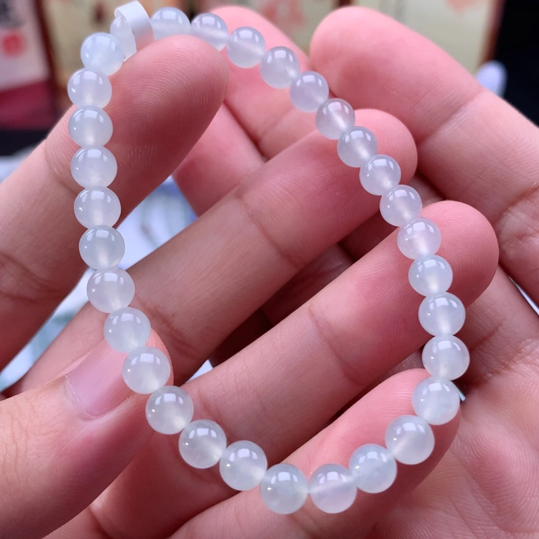 翡翠未镶嵌手链卡6