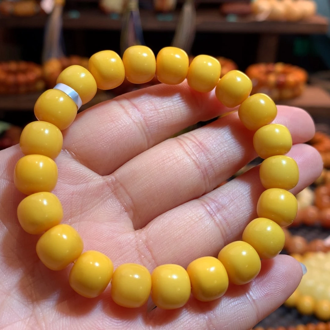 【闪购商品】手串蜜蜡未镶嵌蜜蜡手串
