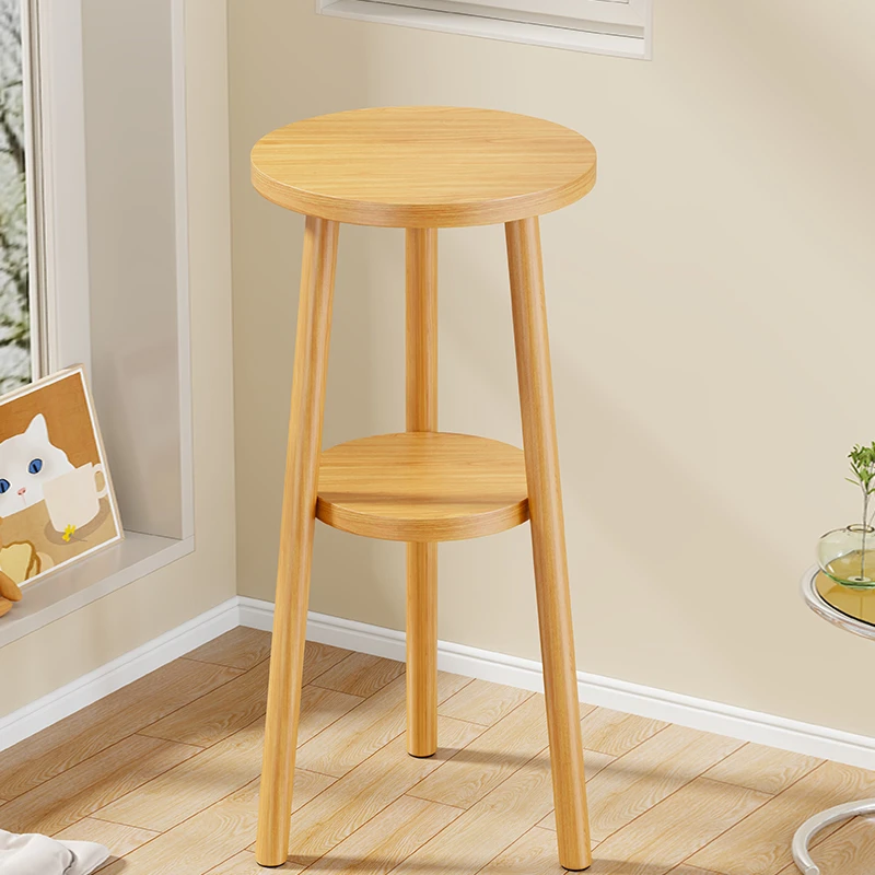 花架简约绿萝多肉阳台落地式花盆架家用庭院木质绿植花朵盆栽架子