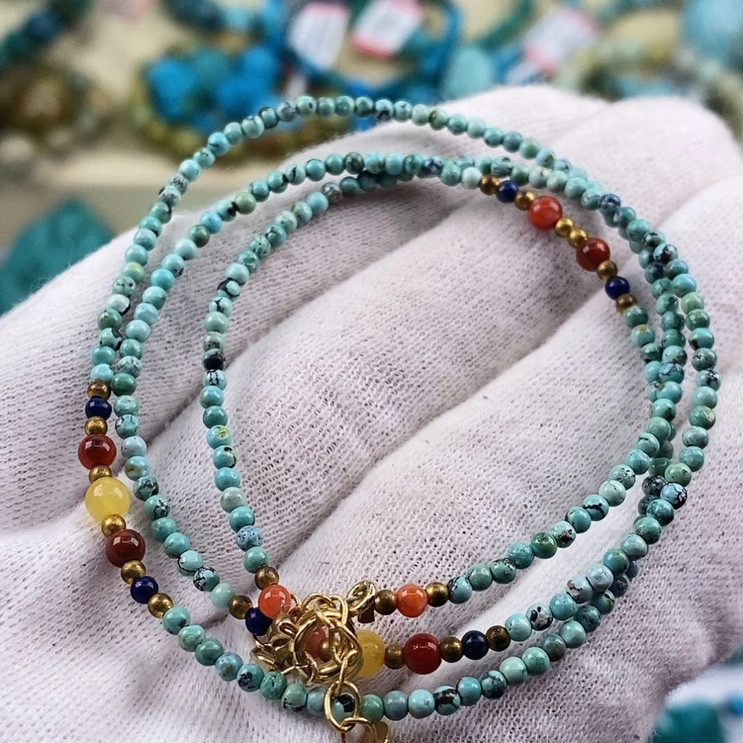 绿松石未镶嵌珠宝奇石